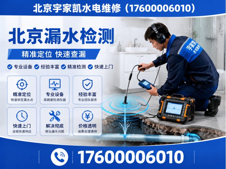 西城区北京水电维修展示图